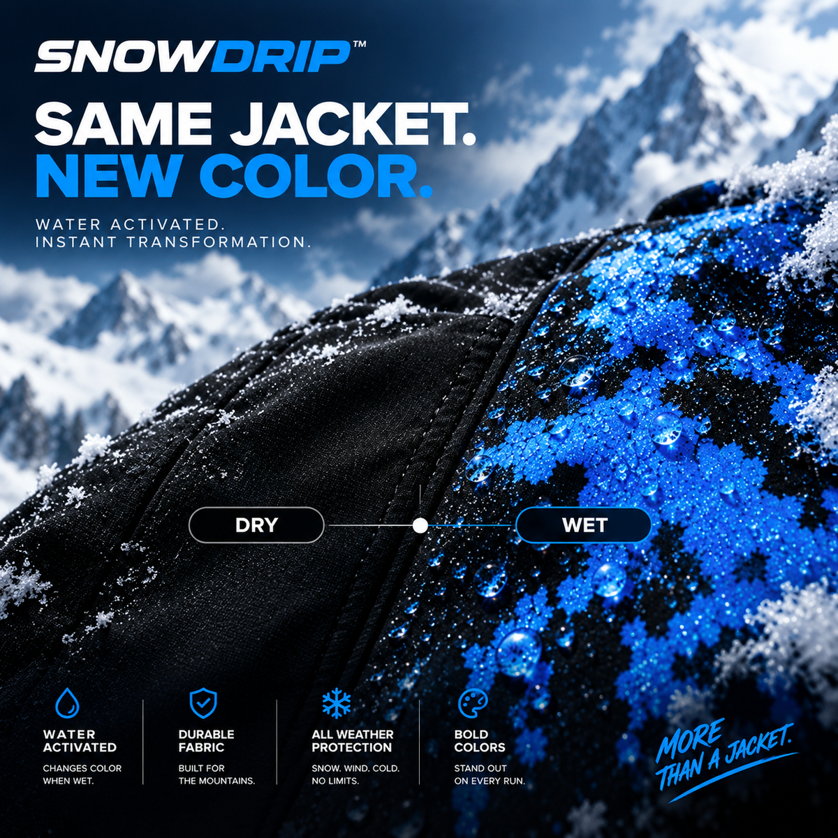 SNOWDRIP™ COLOR-SHIFT JACKET