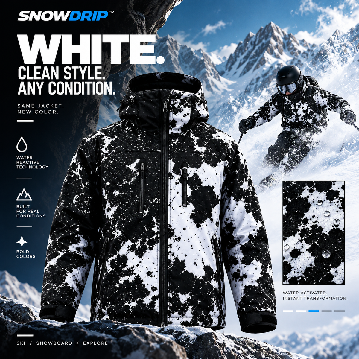 SNOWDRIP™ COLOR-SHIFT JACKET
